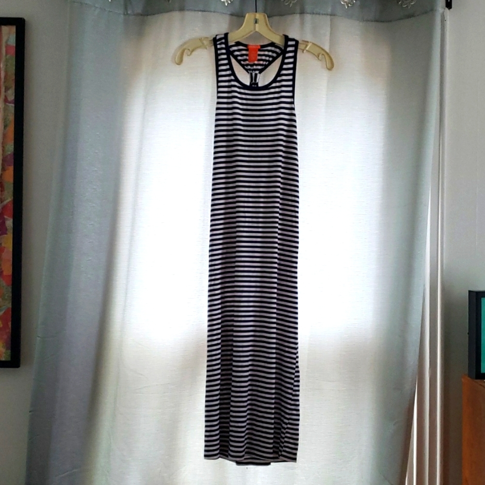 Girls striped tank dress
